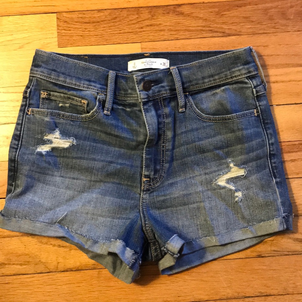 Abercrombie denim shorts